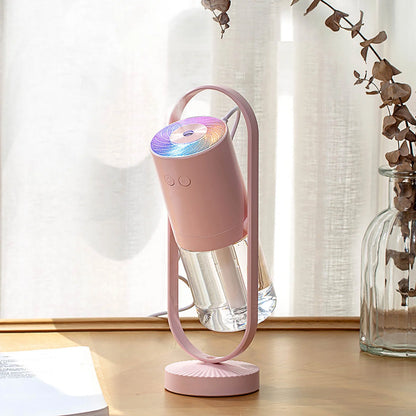 Cool Mist Humidifier Humidifier Desktop Mini Humidifier Aroma Diffuser 360° Angle for Bedroom Room Office Car Living Room and Dining Room