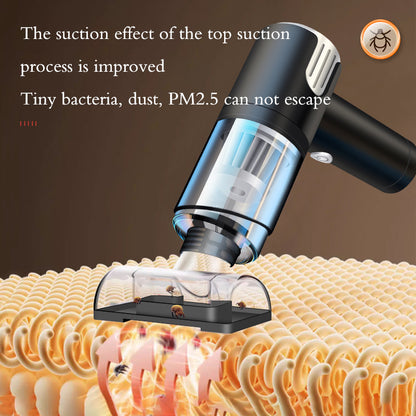 Wireless-Silver Car Vacuum Cleaner Wireless Usb Charging Car Vacuum Cleaner Home Handheld Mini Desktop Vacuum Cleaner Portable