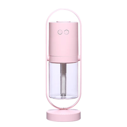 Cool Mist Humidifier Humidifier Desktop Mini Humidifier Aroma Diffuser 360° Angle for Bedroom Room Office Car Living Room and Dining Room